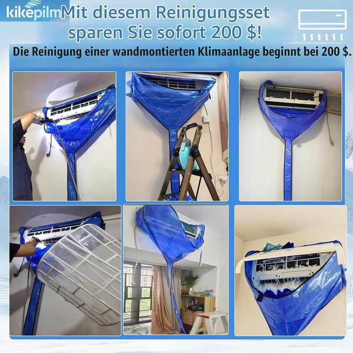 Professionelles Klimaanlage Reinigungsset &amp; Reiniger für Split-Klimaanlagen | Umfassendes Wartungsse
