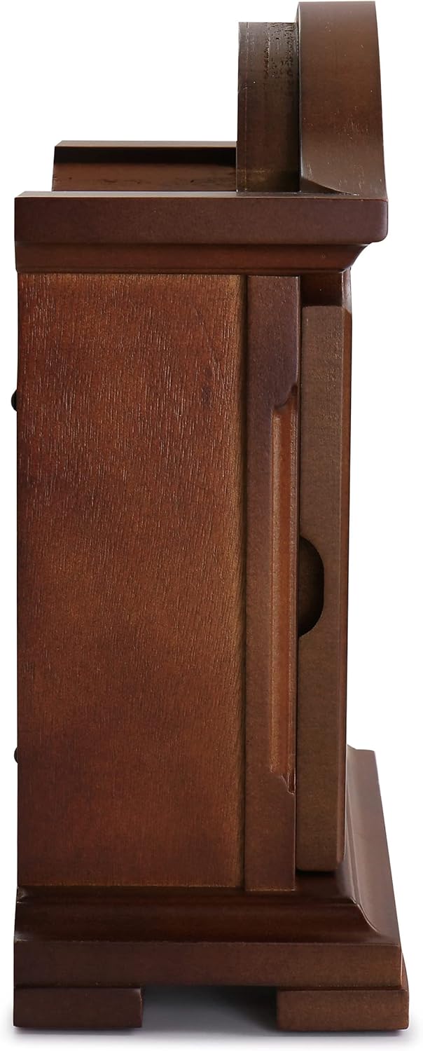 Bedford Clock Collection Redwood Kaminuhr mit Glockenspiel