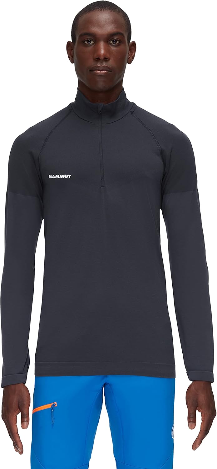 Mammut Herren Trift Half Zip Longsleeve XL Schwarz, XL Schwarz