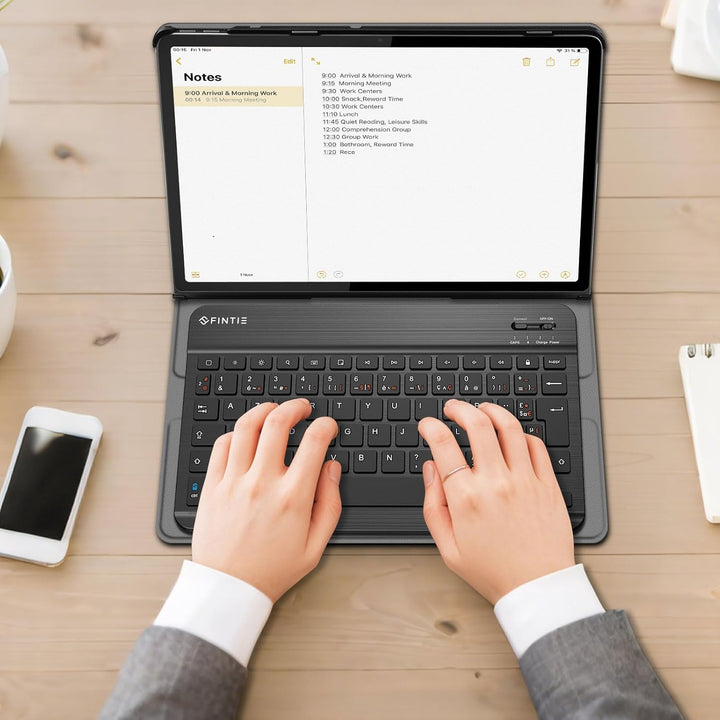 FINTIE Tastatur Hülle für Lenovo Tab Plus (TB351FU) 11.5 Zoll 2024 Tablet, Ultradünn leicht mit magn