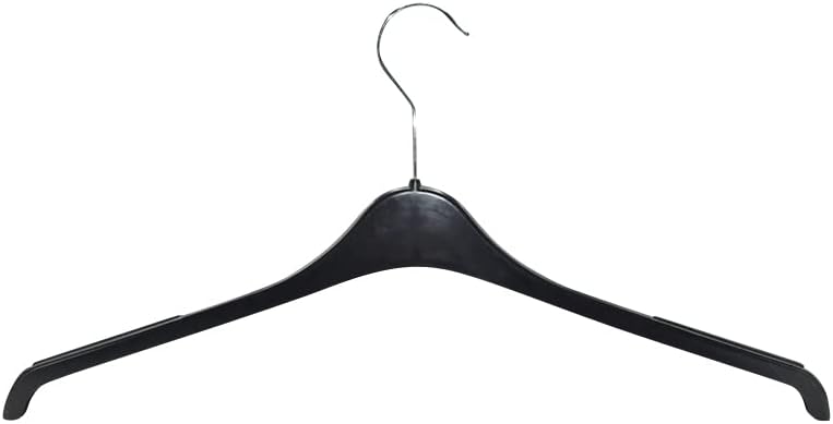 20 Stück Kleiderbügel Blusenbügel 47 cm hochwertigem Kunststoff | Hemdenbügel | 360° drehbarer Haken