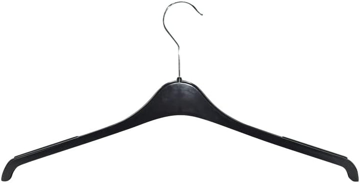 20 Stück Kleiderbügel Blusenbügel 47 cm hochwertigem Kunststoff | Hemdenbügel | 360° drehbarer Haken