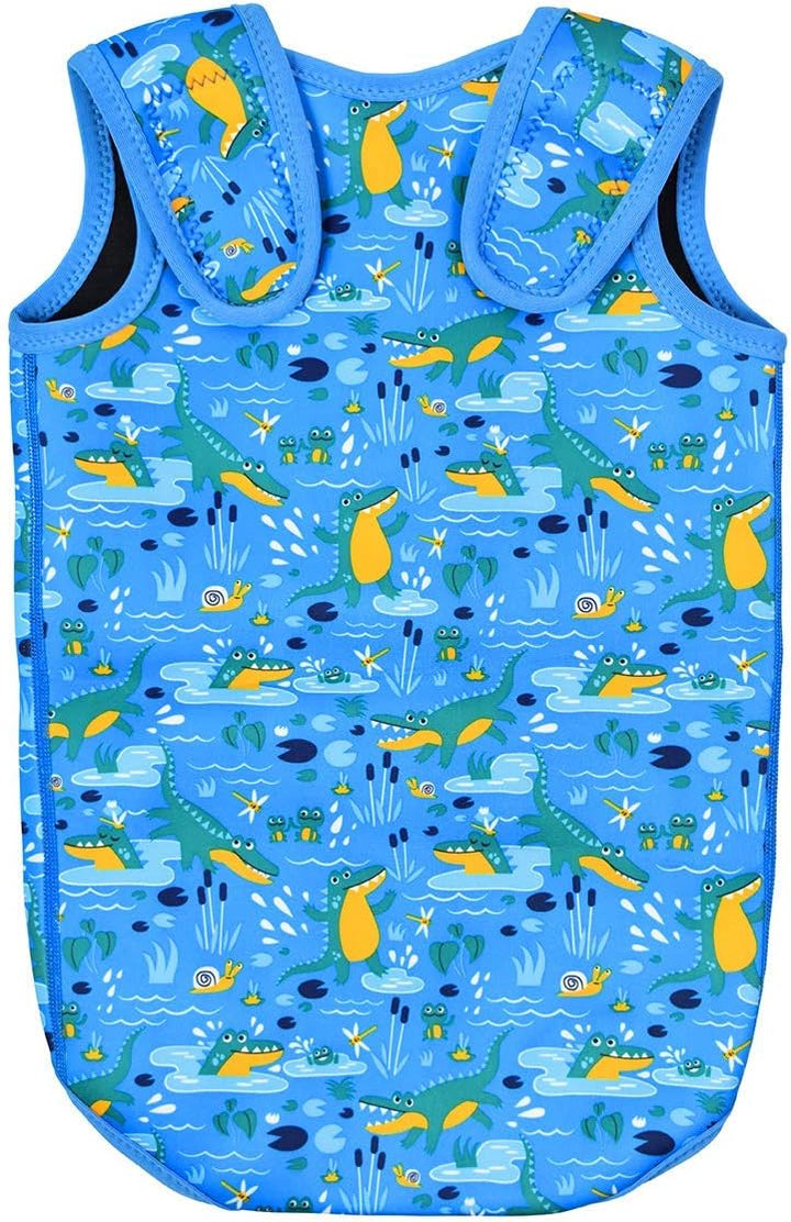 Splash About Baby Wrap Neoprenanzug 6-18 monate Crocodile Swamp, 6-18 monate Crocodile Swamp