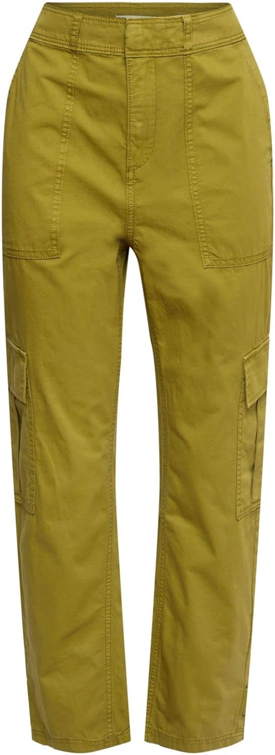 ESPRIT Damen Hose 32W / 28L 360/Olive, 32W / 28L 360/Olive