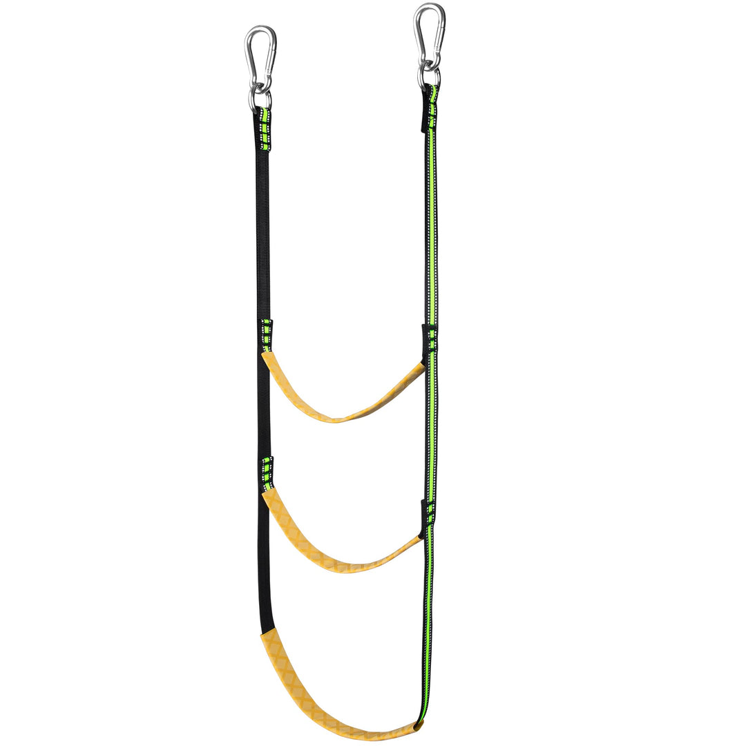 3 Stufen Bootsleiter Marine,Strickleiter Boots,Strickleiter Bootsleiter Klappbar Strickleiter für Bo