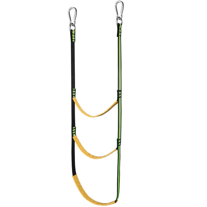 3 Stufen Bootsleiter Marine,Strickleiter Boots,Strickleiter Bootsleiter Klappbar Strickleiter für Bo