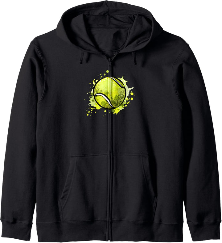 Tennisball Tennisspieler Tennis Kapuzenjacke