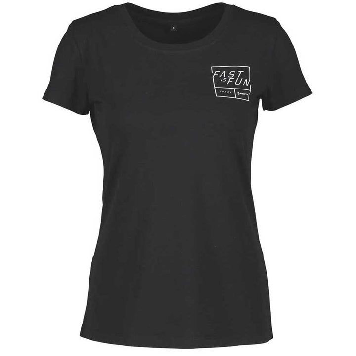 Scott Spark Fast is Fun Damen Freizeit T-Shirt schwarz 2023: Grösse: M (38/40)