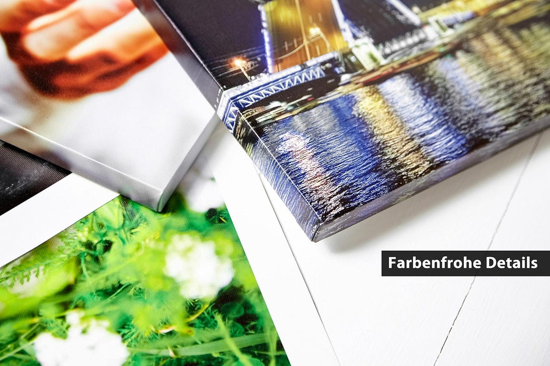islandburner Bild auf Leinwand Tokyo Japan Skyline Mit Regenbogenbrücke Und Tokyo Tower Bilder Wandb