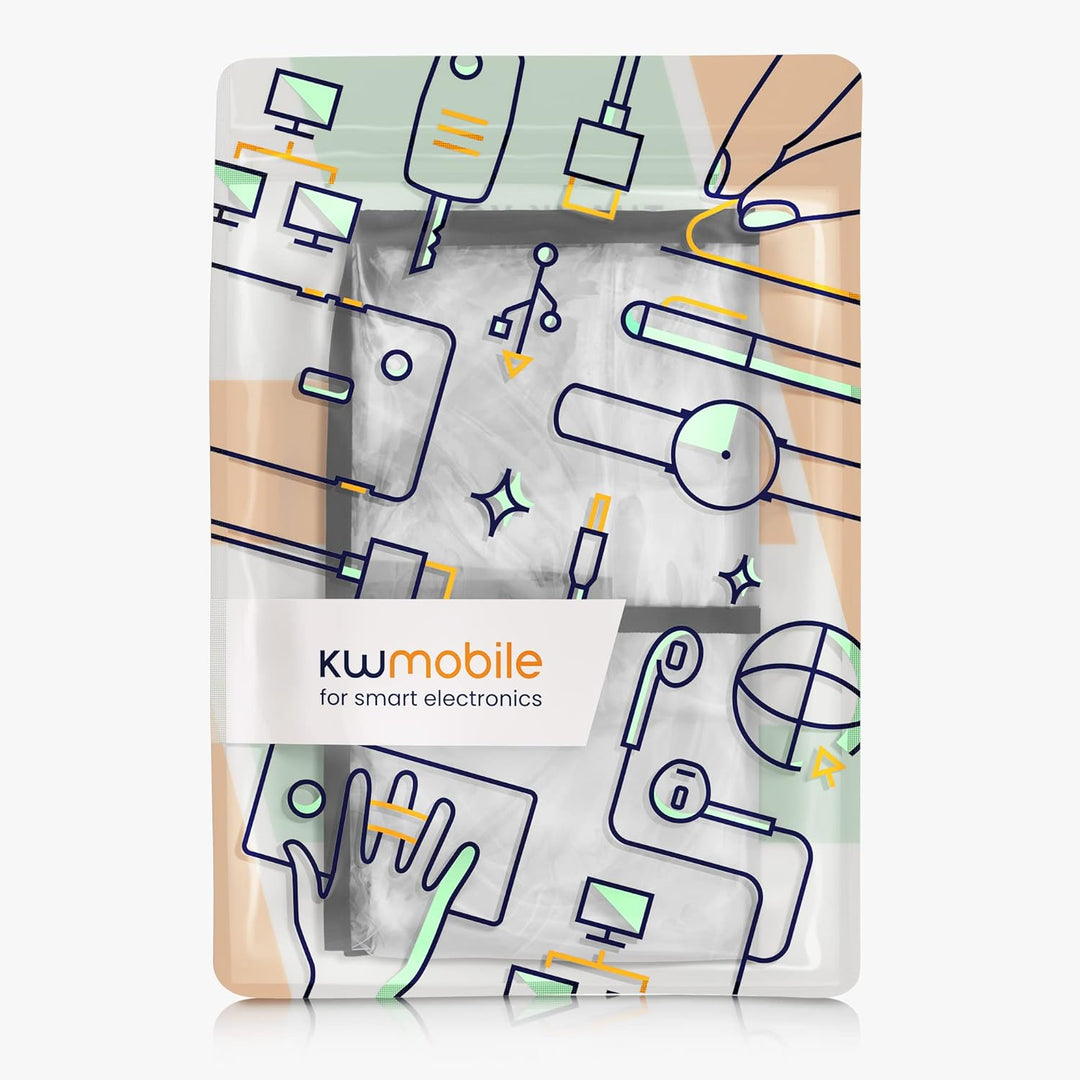 kwmobile TPU Hülle transparent kompatibel mit KitchenAid 4,3-4,8 Liter - mit 3 Fächern - Küchenmasch