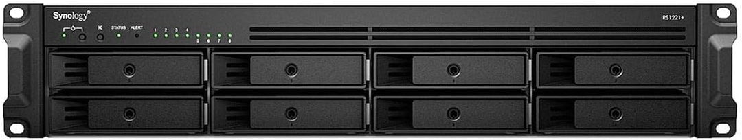 Synology 8 Bay RackStation RS1221+ (Diskless) 8-bay; 4GB DDR4 RS1221+, 8-bay; 4GB DDR4 RS1221+