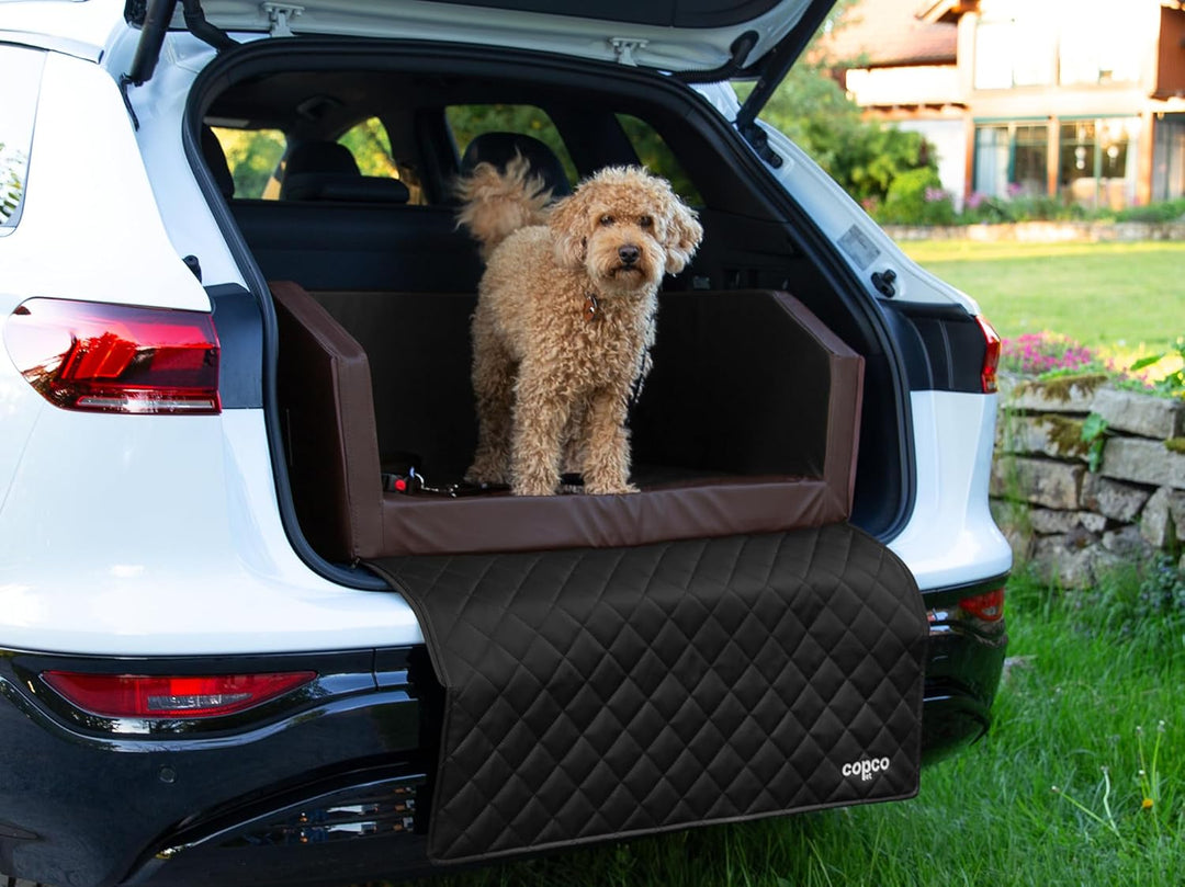 Hundebox Auto Kofferraumschutz Hund mit ladekantenschutz Kofferraum【Mit Tasche】 Kofferraum schutzmat