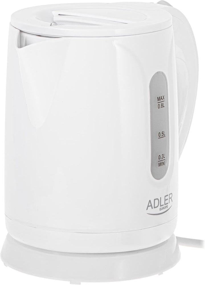Adler ad 1371w AD 1371 Wasserkocher 0,8 L Weiss