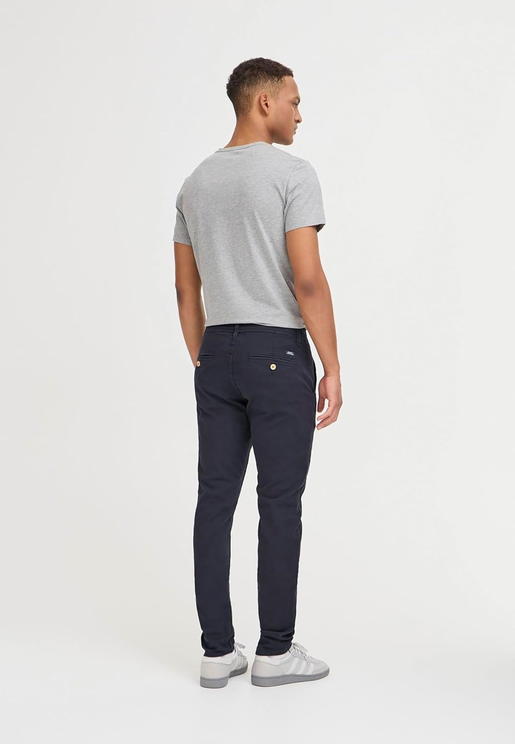 Blend Natan Chinohose Herren, W36 / L30, Schwarzblau
