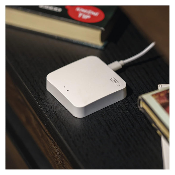 EMOS GoSmart ZigBee Gateway IP-1000Z, Smart Home Hub kompatibel mit Tuya, Smart Life, unterstützt Bl