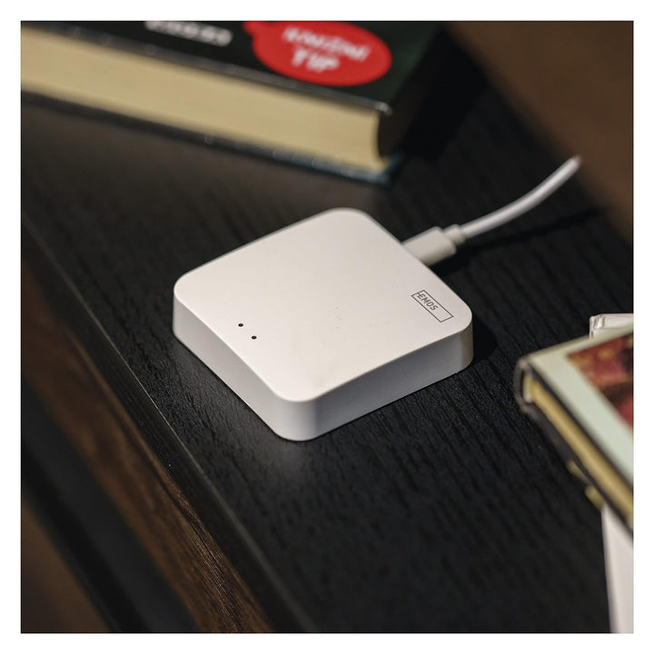 EMOS GoSmart ZigBee Gateway IP-1000Z, Smart Home Hub kompatibel mit Tuya, Smart Life, unterstützt Bl