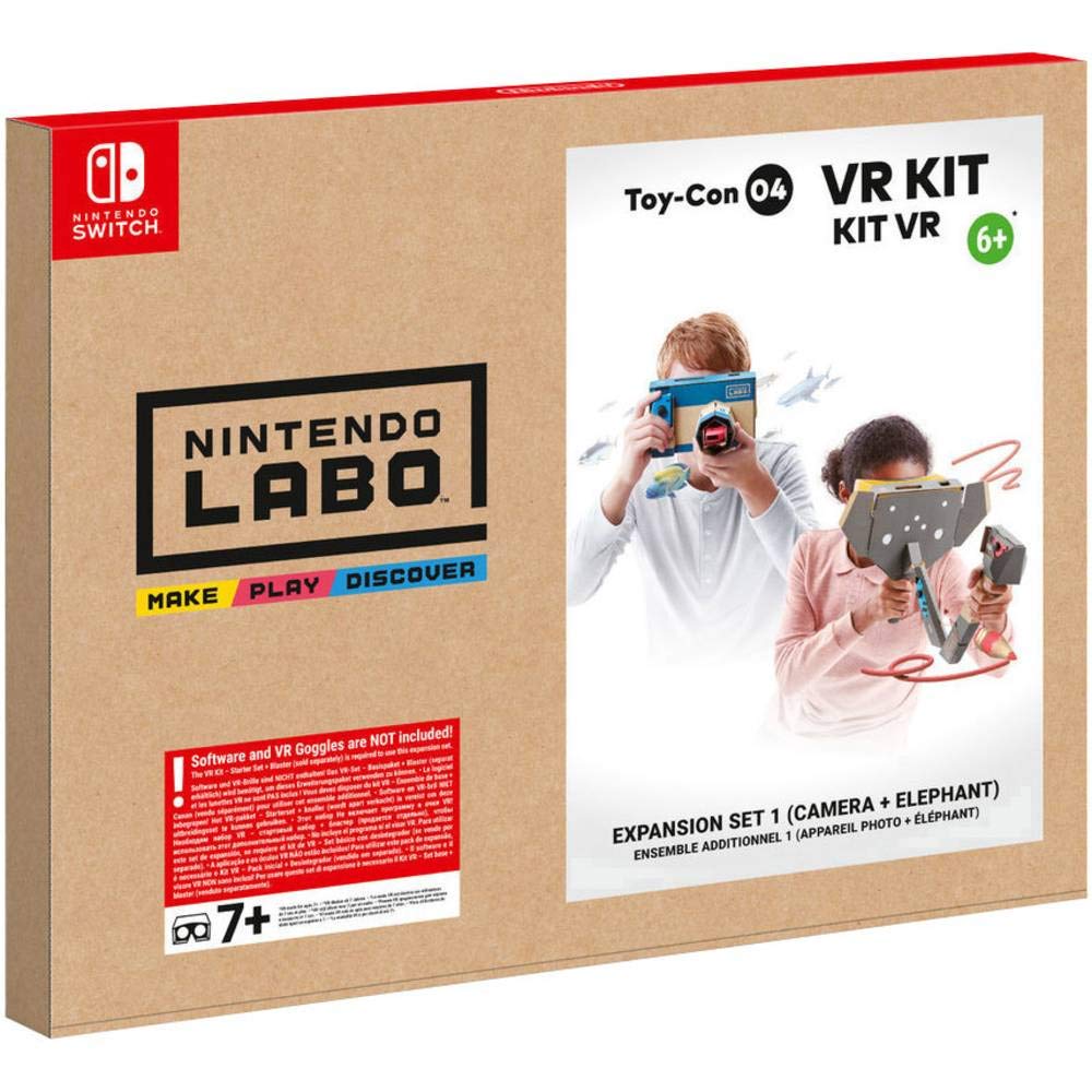 Nintendo Labo: VR-Set Erweiterungspaket Kamera + Elefant - [Nintendo Switch] VR-Set Erweiterungspake