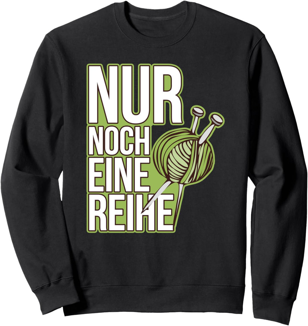 Handarbeit Nur noch eine Reihe Wolle Stricken Sweatshirt