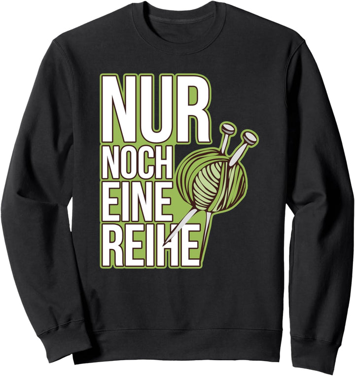 Handarbeit Nur noch eine Reihe Wolle Stricken Sweatshirt