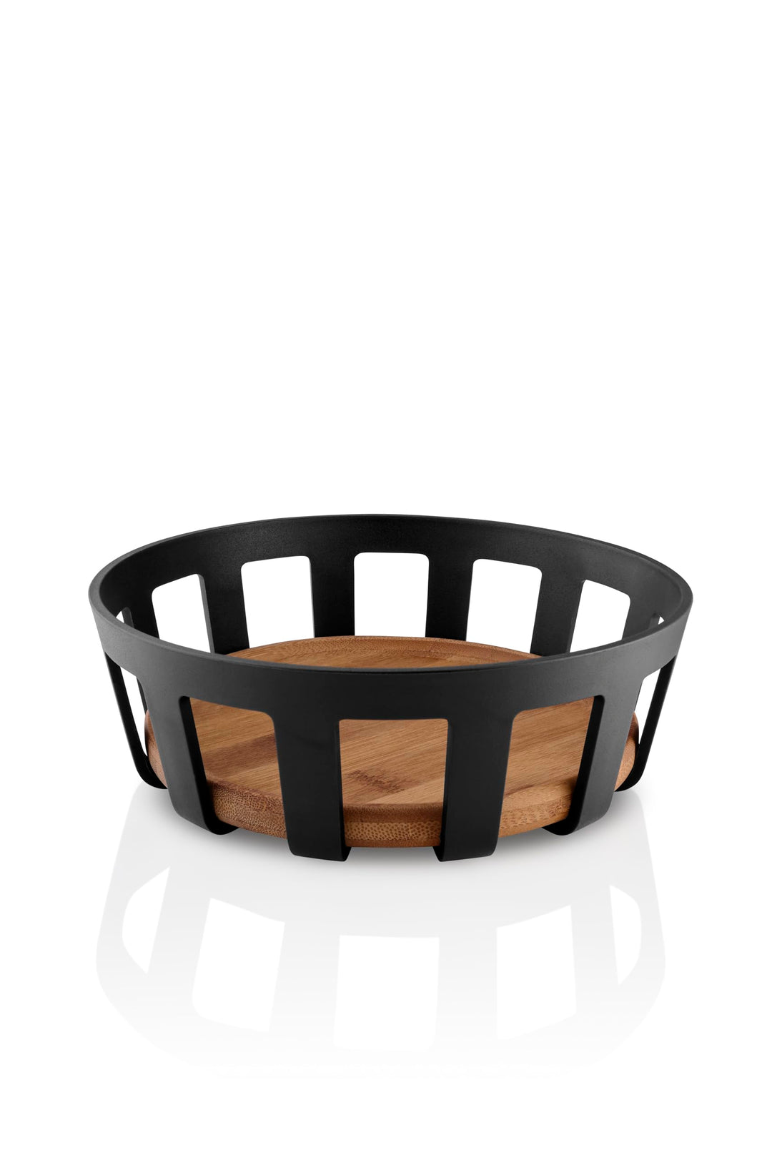 va Solo | Nordic Kitchen Brotkorb | Zum stilvollen Servieren von Brot und Brötchen | Black 520447, 5