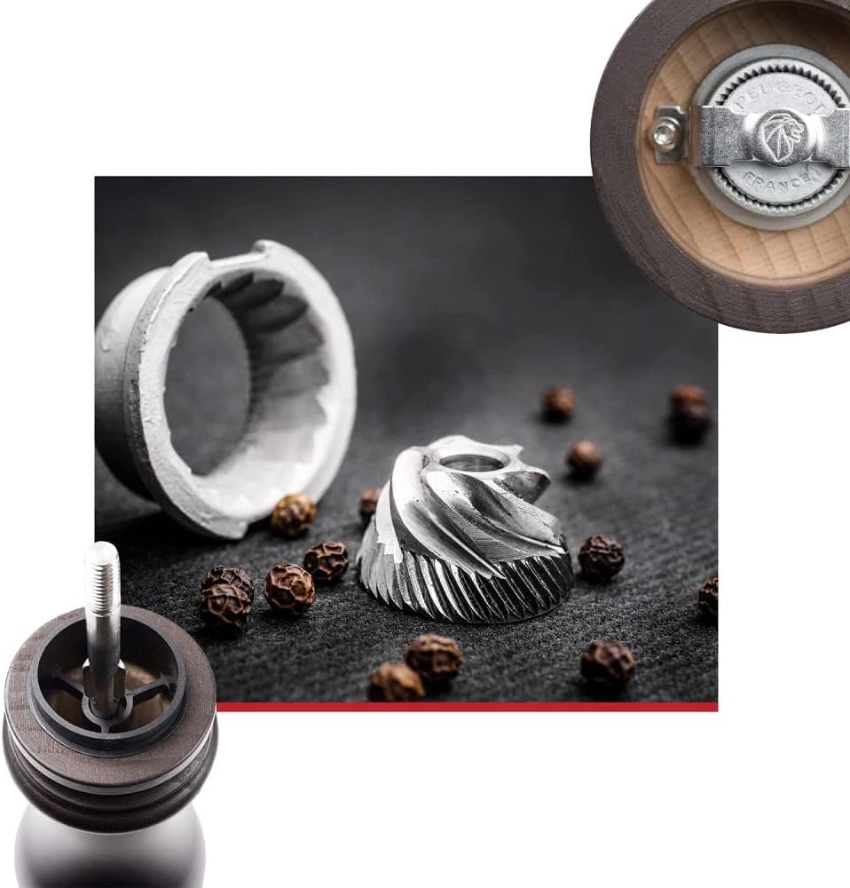 Peugeot pepermolen donker hout 30cm Pfeffermühle Schokolade, Pfeffermühle Schokolade