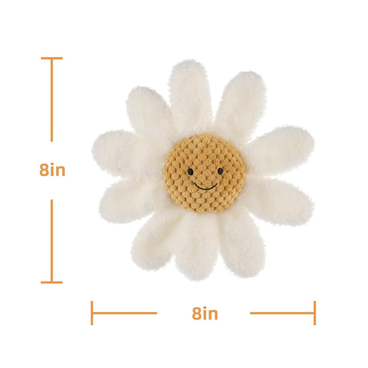 Apricot Lamb Baby Rassel Gänseblümchen Plüsch Rassel Spielzeug Daisy 20cm