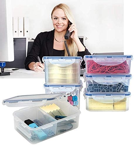 Lock & Lock Frischhaltedosen Set 6-teilig HPL 812 je 1,0 Liter