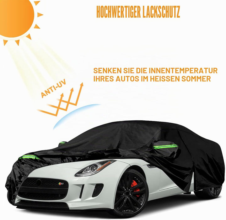 Auto Abdeckung Vollgarage Passend für Jaguar F-Type 2014-2022, Auto Abdeckplane Wasserdicht Atmungsa