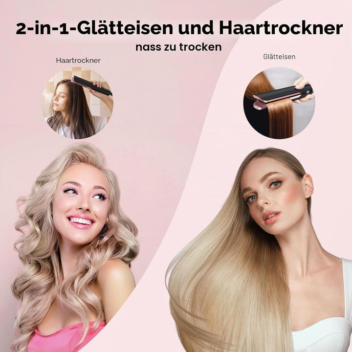 Air Haarglätter, Luft-Haarglätter für Haar Styling, Supgaliy Professionelles Ionen Glätteisen, wenig