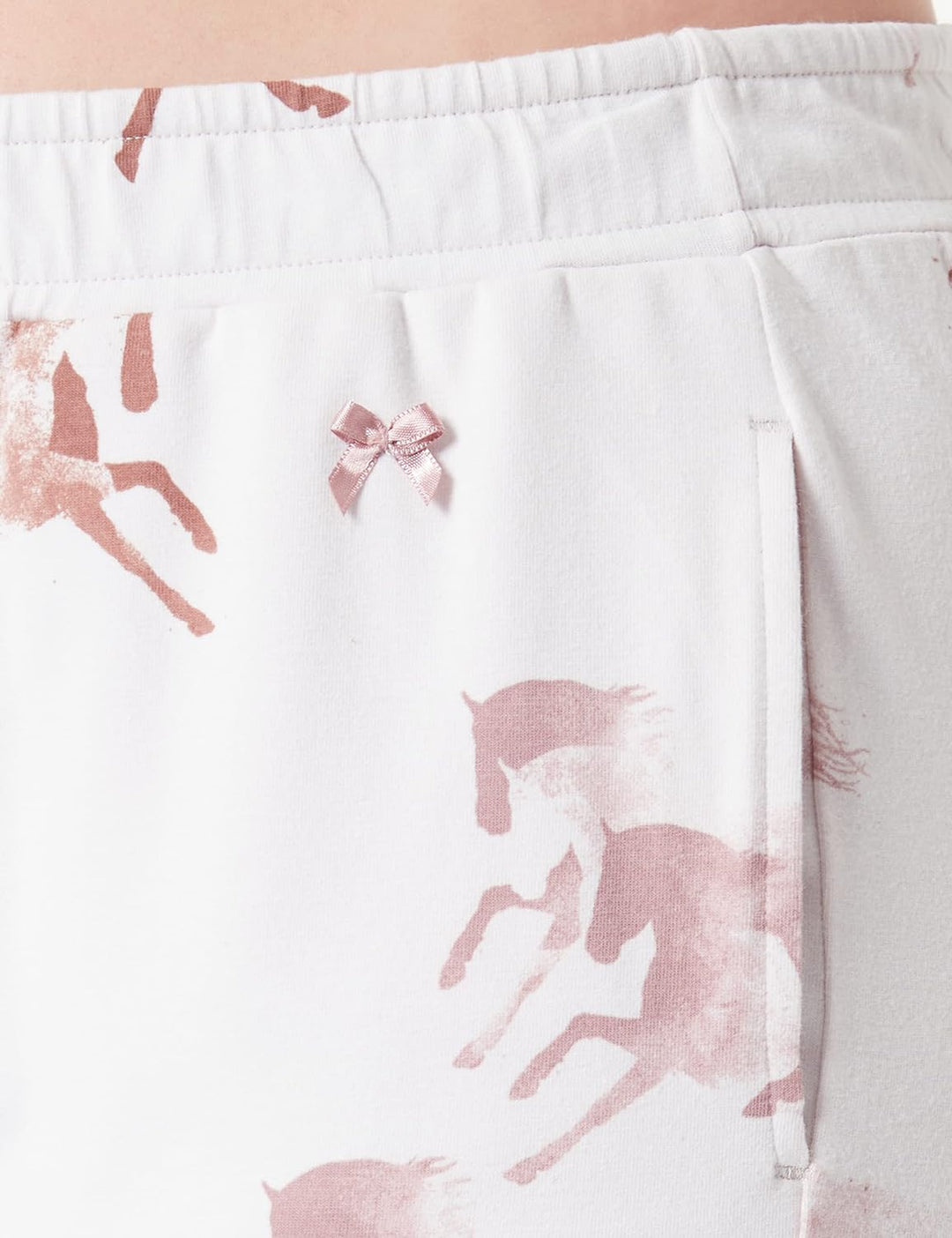 Short Stories Damen Hose Masche Pyjamaunterteil, ash, normal