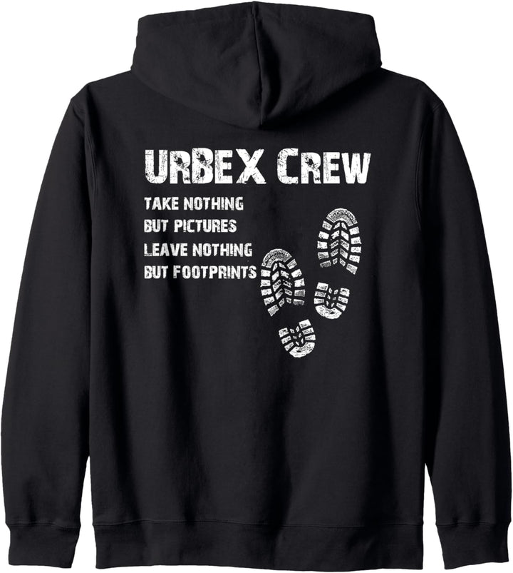 URBEX CREW Urban Explorer Ruinen Schleicher Kapuzenjacke
