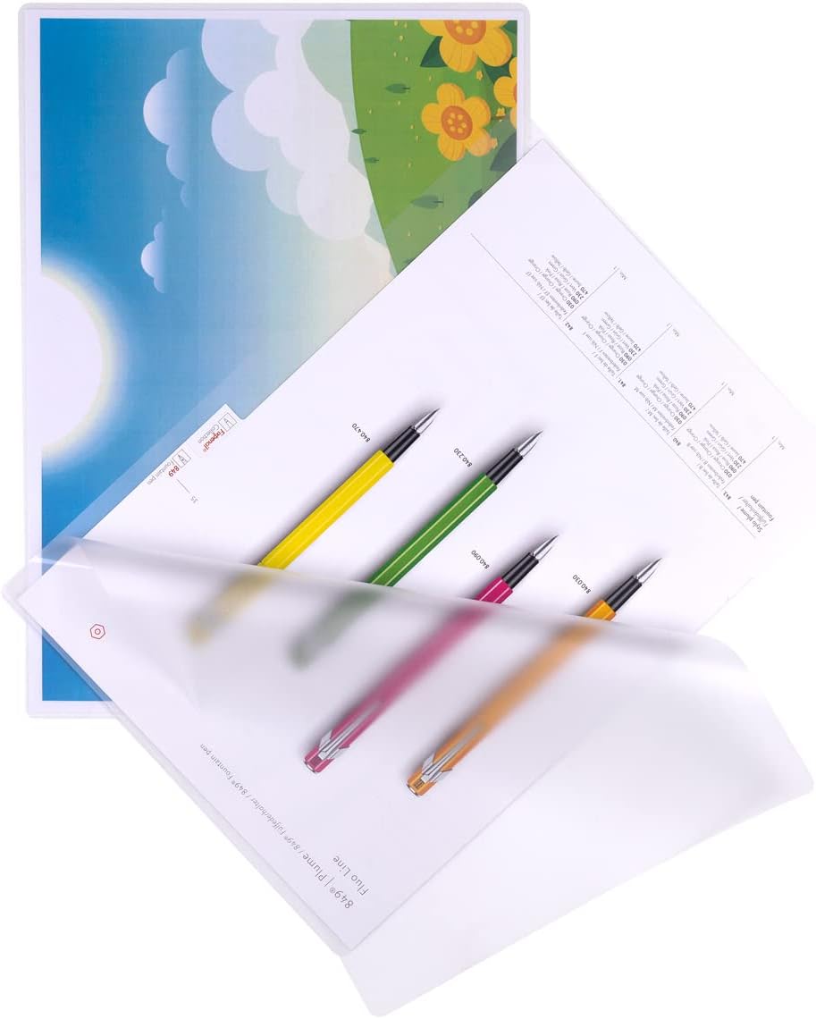 OFFICE PRODUCTS 20325435-90 Laminierfolie A4, 2 x 125 micron, glänzend, 100 Stück, transparent 2 x 1
