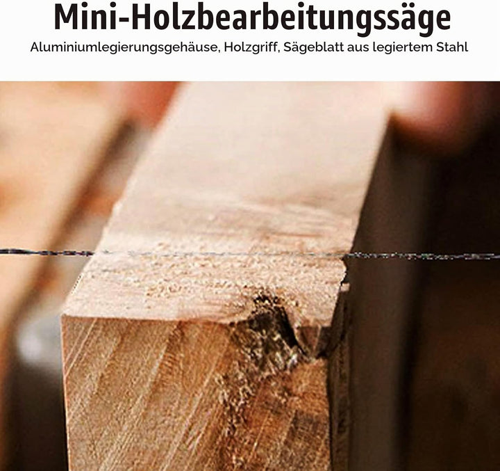 Laubsäge, Laubsäge für Holzarbeiter, U-Form, Holzgriff, Laubsäge für Holzbearbeitung, Schmuckherstel