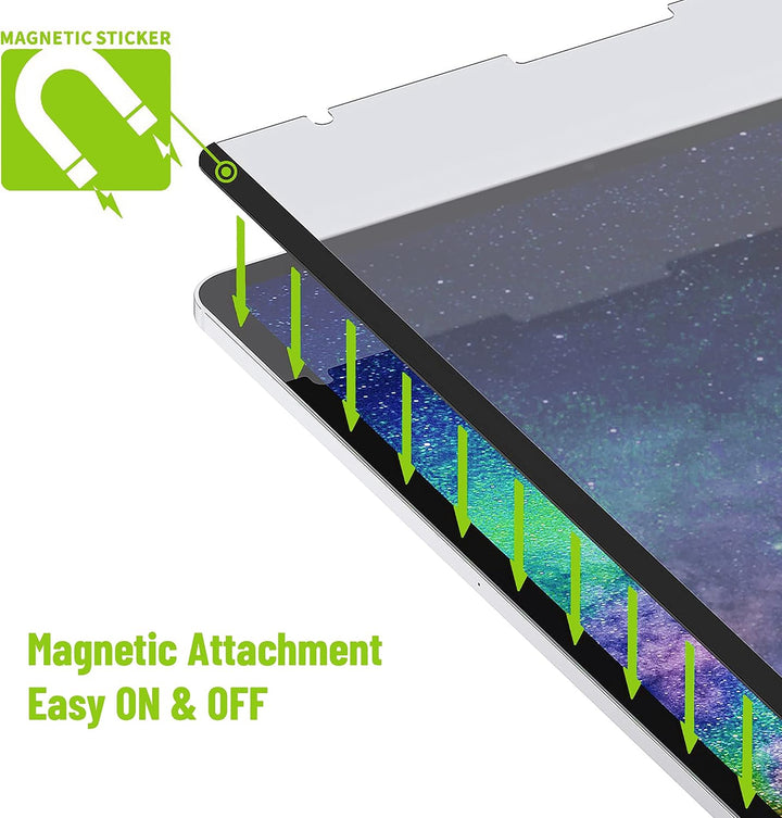 Paper-Feel Pro (4. Gen, magnetisch) für Microsoft Suface Go 4, 3 & 2 - Matte TPU-Folie zum Schreiben