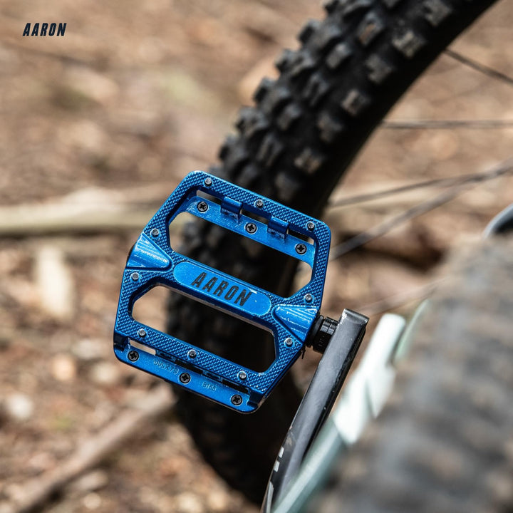 AARON Rock - MTB Pedale Fahrrad aus Alu mit abgedichteten Industrie-Kugellager, rutschfest durch aus