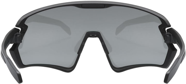 uvex Unisex Sportstyle 231 2.0 Set Sportbrille (1er Pack) Einheitsgrösse Black Matt/Silver, Einheits