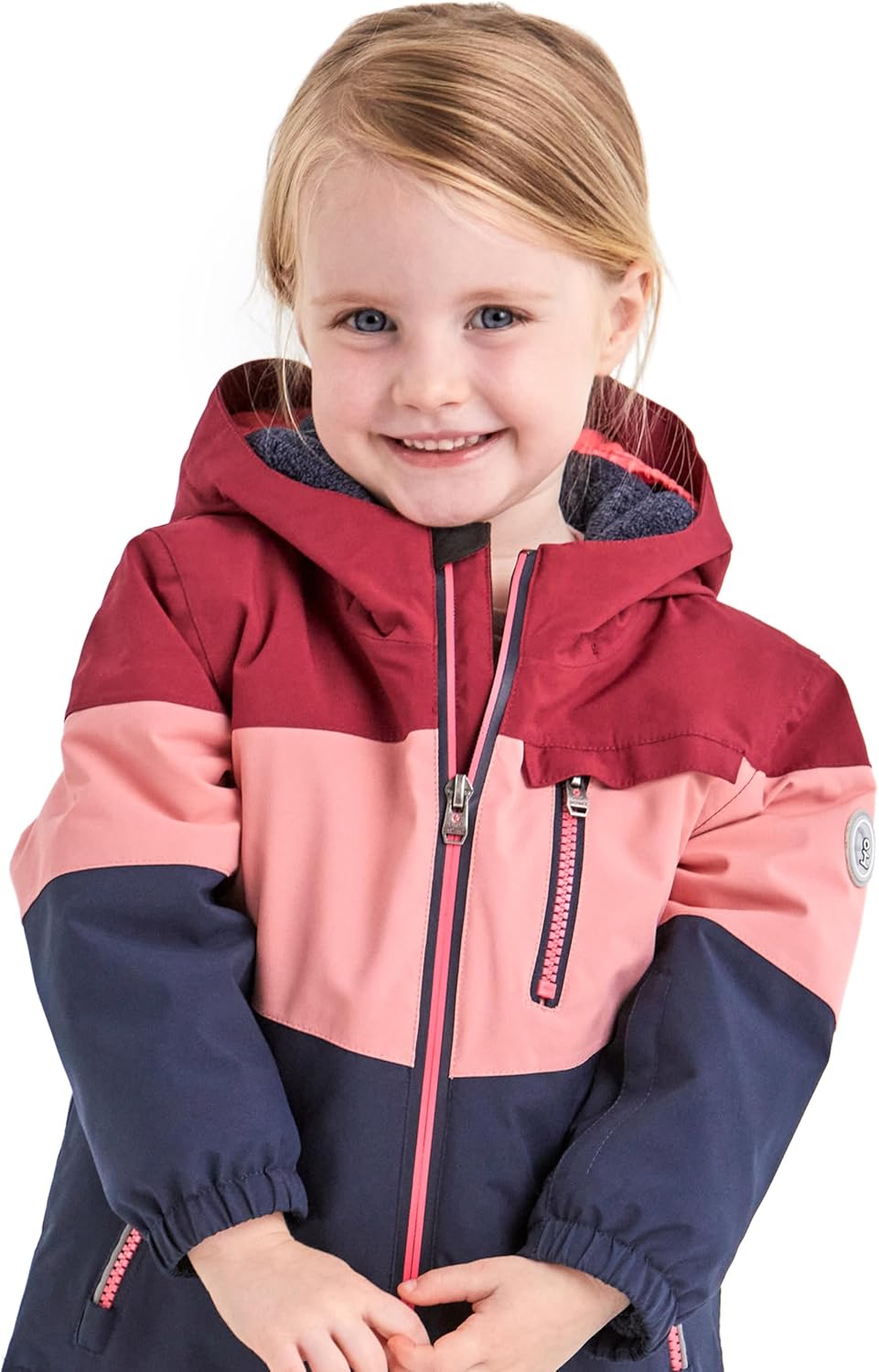 Killtec Unisex Fisw 3 Mns Ski Jckt Skijacke/Funktionsjacke mit Kapuze und Schneefang, brombeere