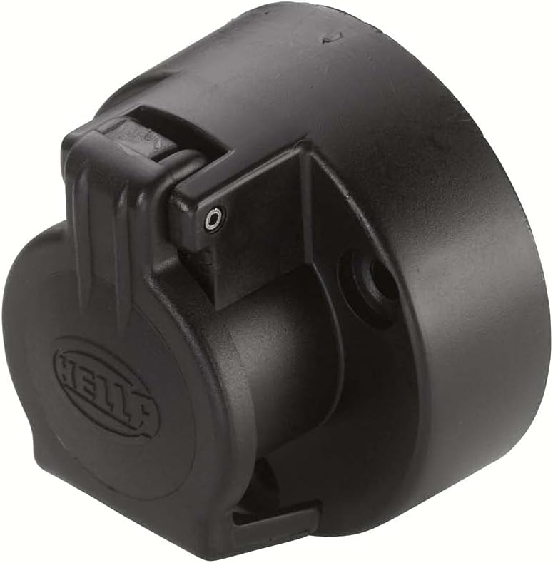 HELLA - Steckdose - 24V - 3-polig - Stecker: Schraubkontakt - schwarz - 8JB 001 933-031 (Packung mit