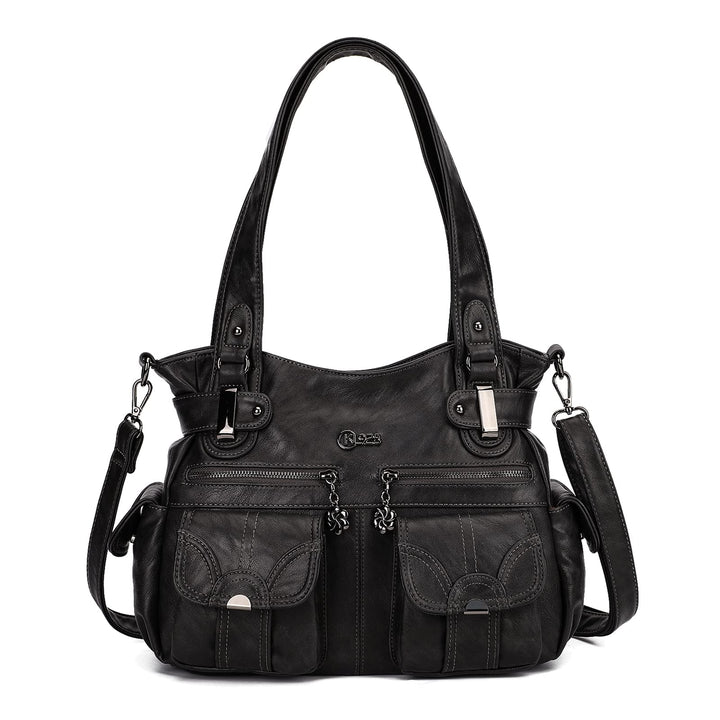 KL928 Handtasche Damen Umhängetaschen grosse Damenhandtasche Schultertasche gemacht aus PU Leder Kun