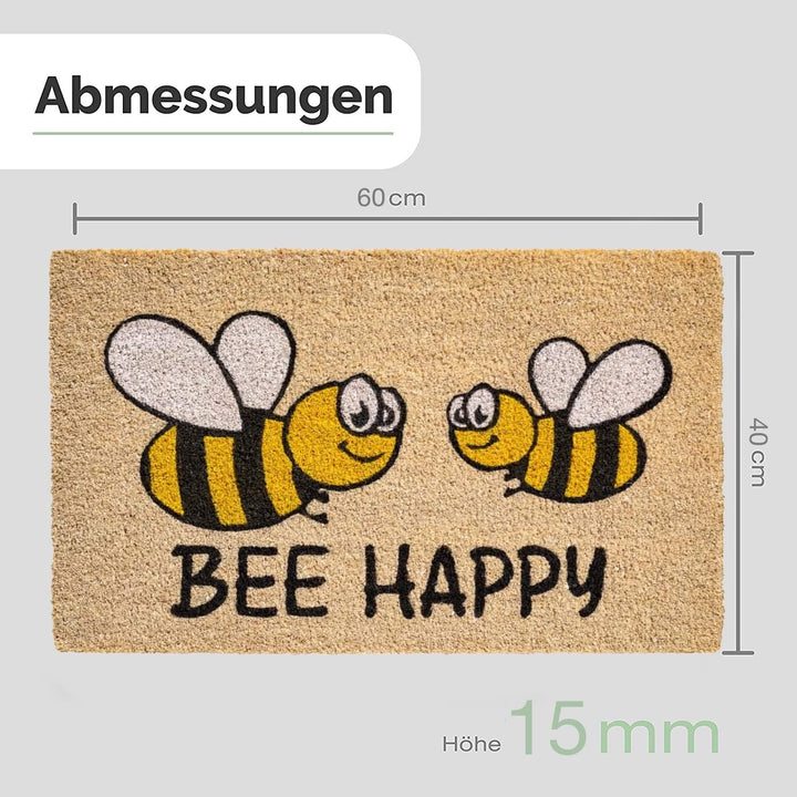 Entrando Kokos Fussmatte - 20 Stillvolle Designs - für die Haustür - innen, aussen, robust, wetterfe