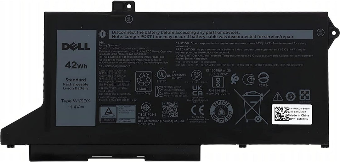 Dell Akku Batterie 42Wh 3C Latitude 5520 5420 Precision 3560 P104F P137G P104F001 P104F002 P137G001