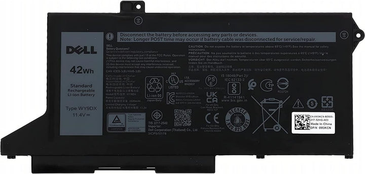Dell Akku Batterie 42Wh 3C Latitude 5520 5420 Precision 3560 P104F P137G P104F001 P104F002 P137G001