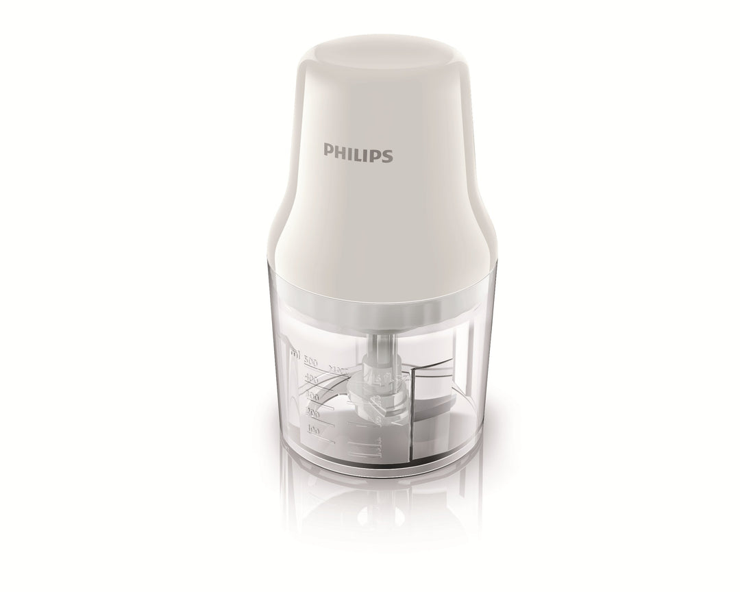 PHILIPS HR1393/00 Küchenmaschine (0,7 L, 450 W) transparent zerkleinerer, zerkleinerer