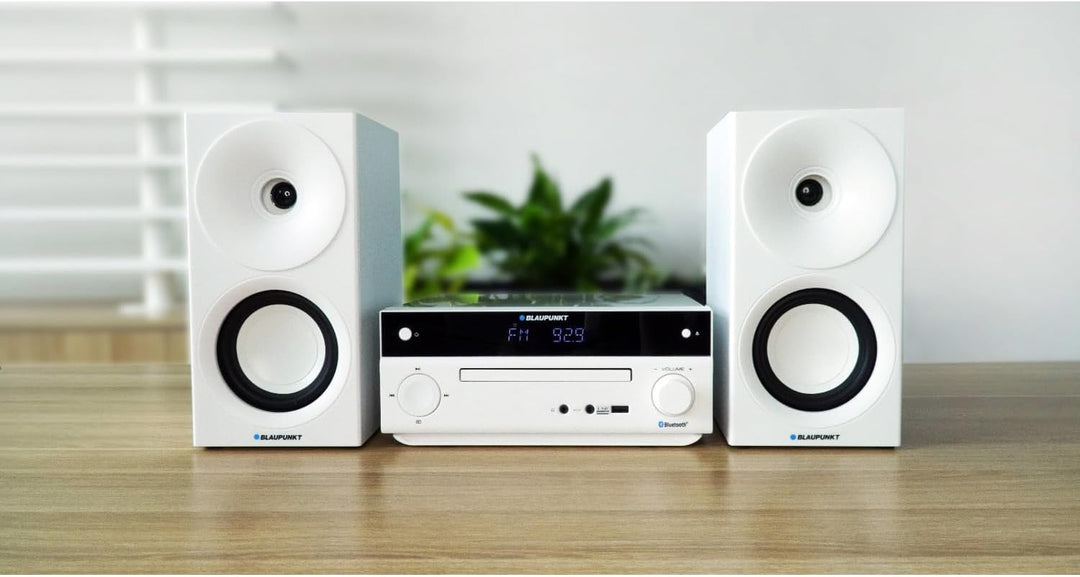 Blaupunkt MS30.02BT Mikro-Stereoanlage Bluetooth HDMI ARC | Optisch USB AUX Radio FM CD 150 W RMS We