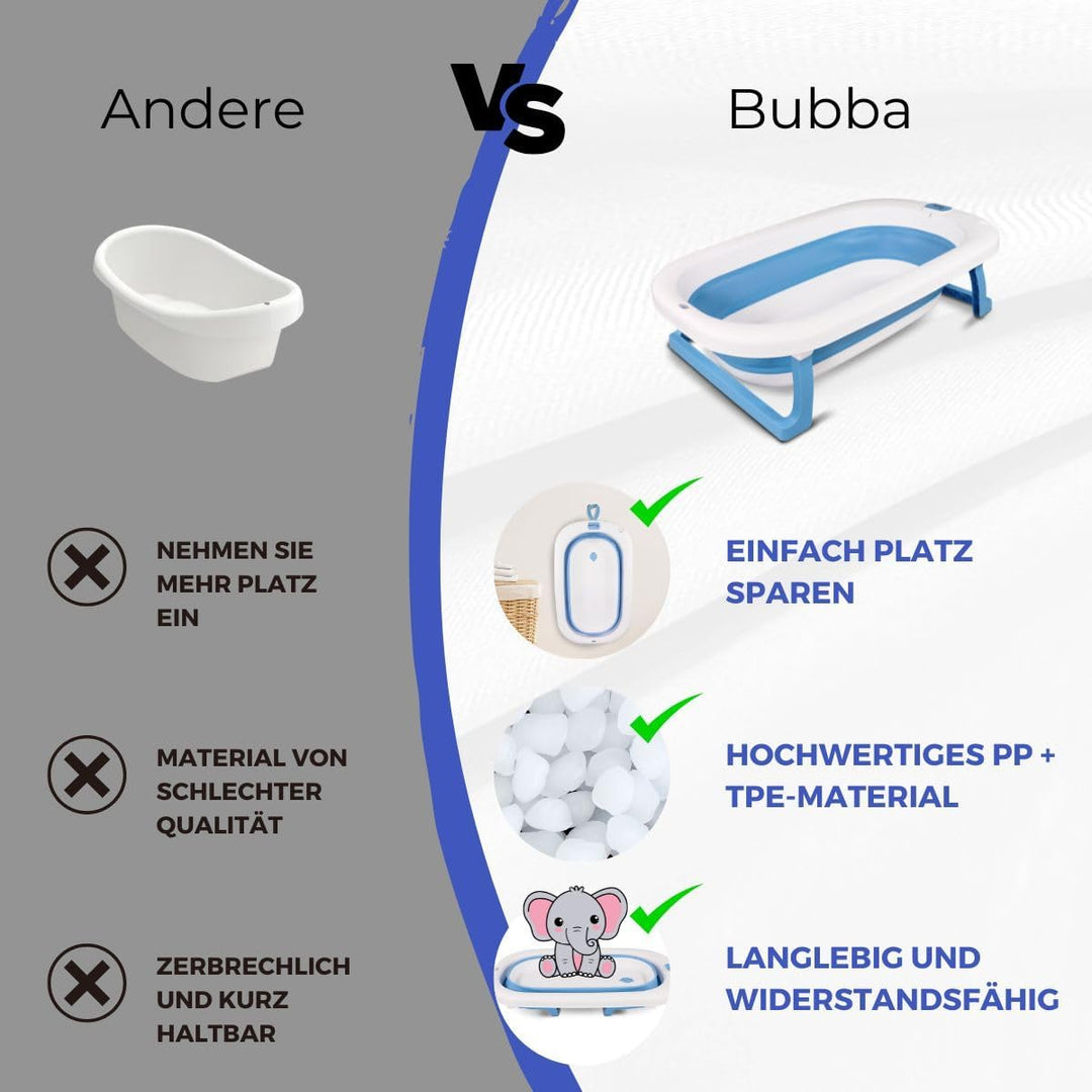 Mobiclinic® kids, Badewanne baby, Faltbare bubba, Rutschfeste innenausstattung, Leicht zu transporti