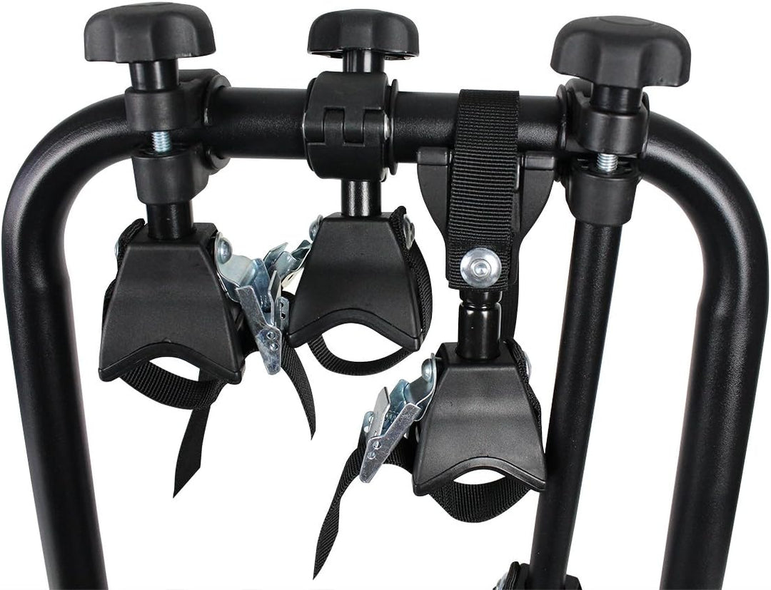 Bullwing SR8 Fahrradträger für 4 Fahrräder auf Auto Anhängerkupplung Heckträger Radträger abklappbar