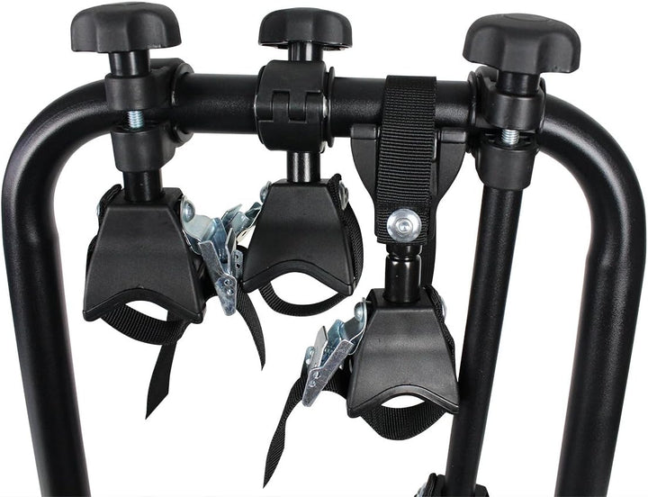 Bullwing SR8 Fahrradträger für 4 Fahrräder auf Auto Anhängerkupplung Heckträger Radträger abklappbar