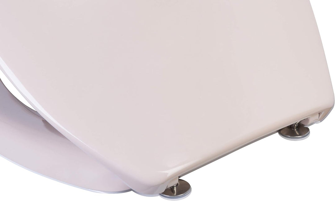 Cornat WC-Sitz "Cetina" - Schlichter Look in beige - Pflegeleichter Duroplast - Unifarbenes Design p