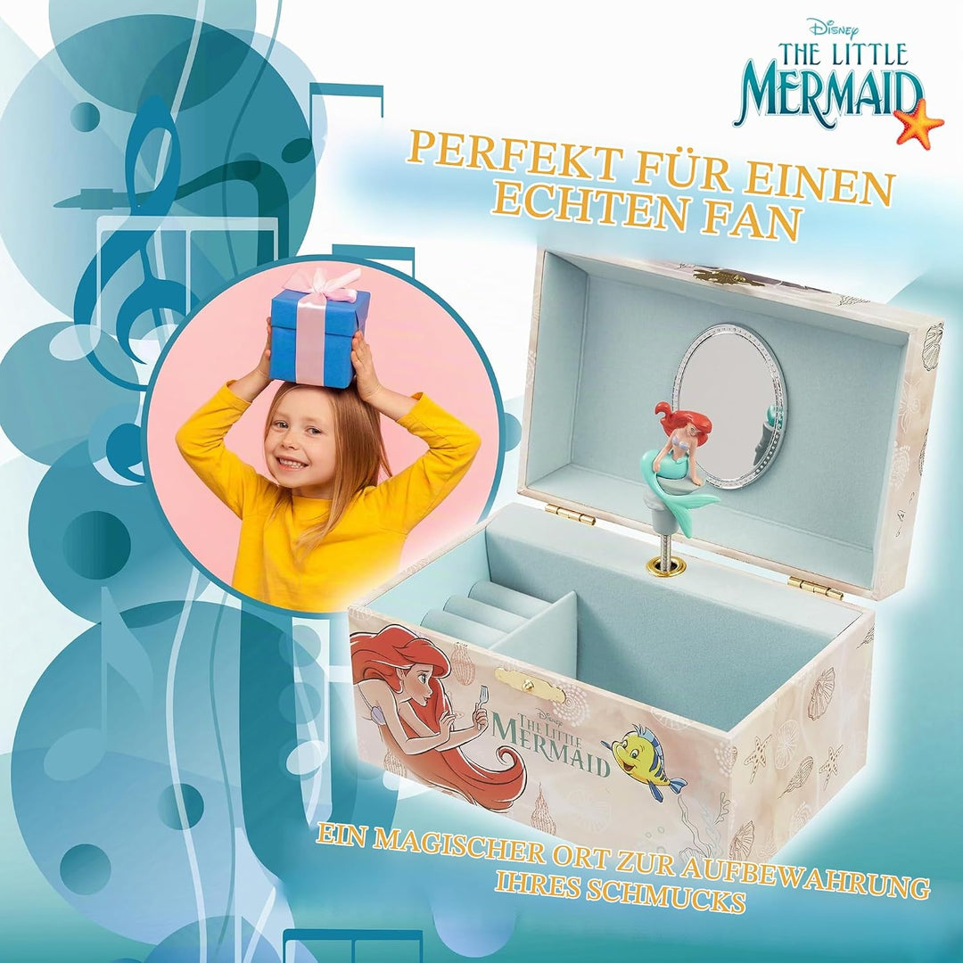 Disney Encanto Schmuckkästchen Mädchen Spieluhr Die Eiskönigin Ariel oder Mirabel Musikalische Schmu
