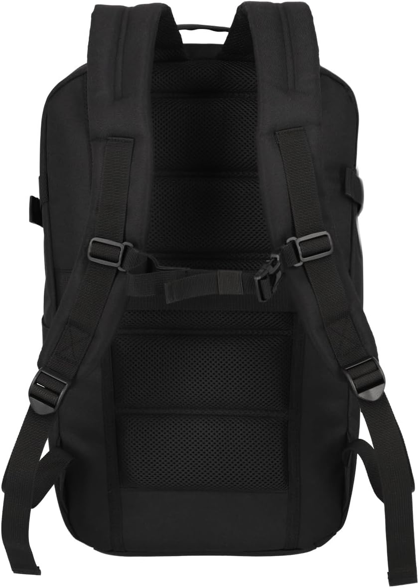Travelite Handgepäck Rucksack, Laptop Rucksack 15,6 Zoll, PATHWAY Allround, Tagesrucksack aus recyce